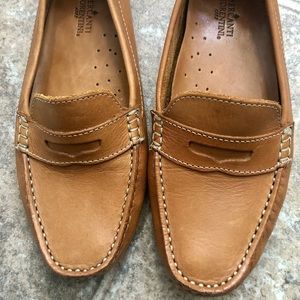 Mercanti Fiorentini Driving Loafer Brown Leather